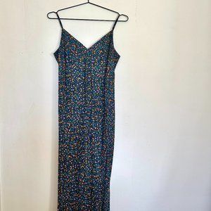 Boden Flower Midi Slip Dress